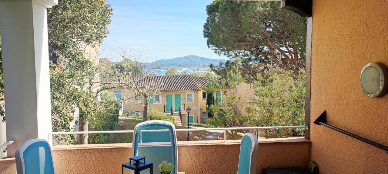Chez Adriana Studio Vue Mer Avec Piscine Grimaud Ngoại thất bức ảnh